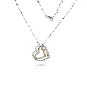 Classic Heart Shape Love Pendant Necklace - A Timeless Treasure