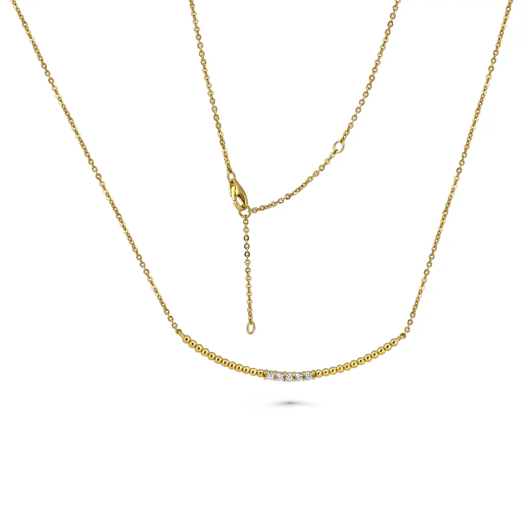 Gold Pendant Chain Necklace - A Timeless Classic