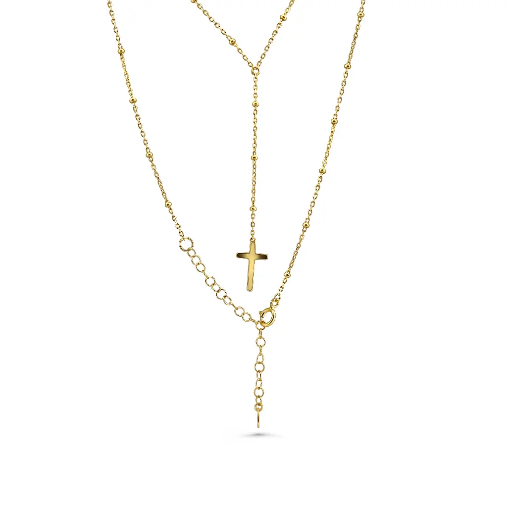 Modern Minimalist Rose Gold Necklace