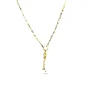 Modern Minimalist Rose Gold Necklace