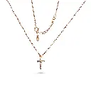 Modern Minimalist Rose Gold Necklace