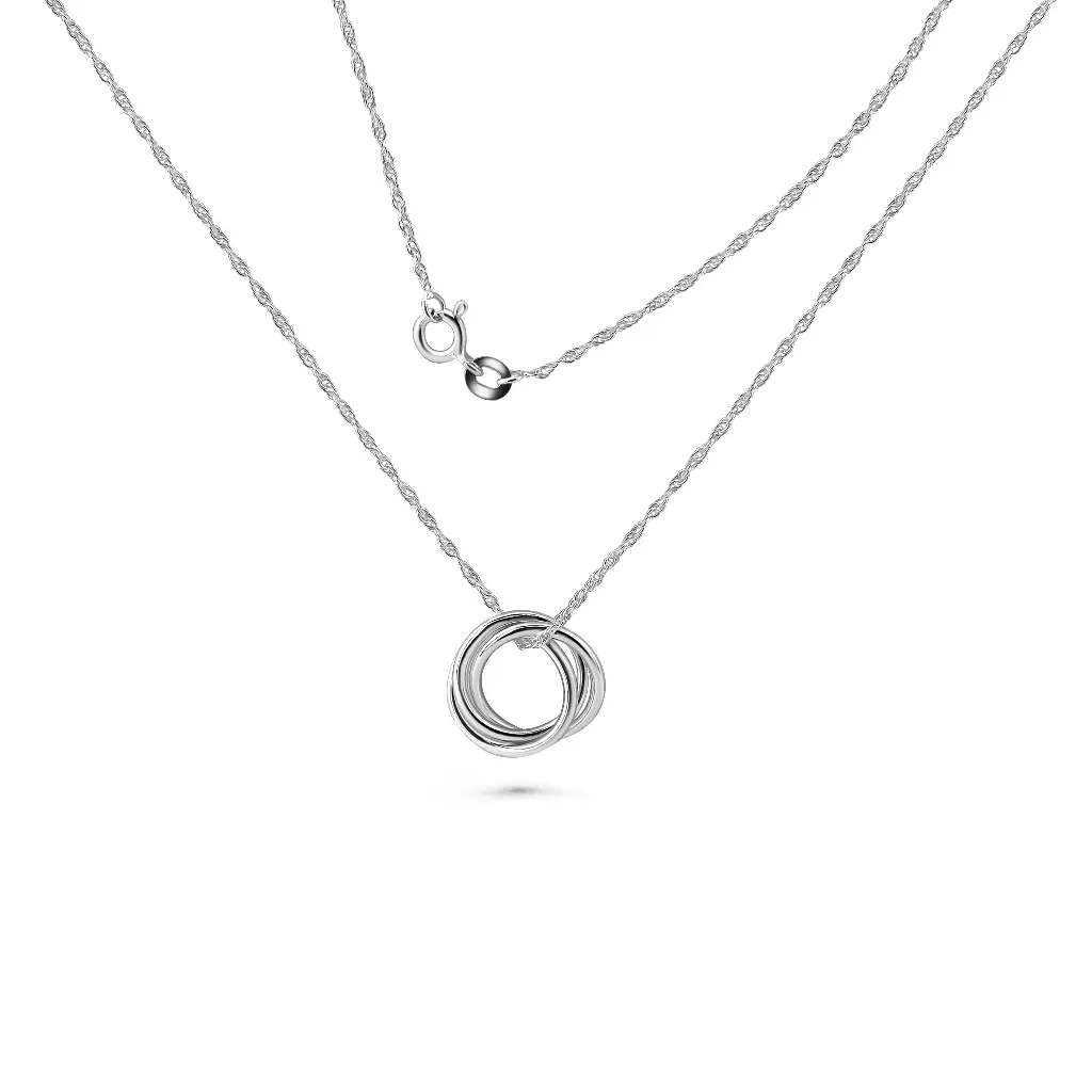 Modern Minimalist Rose Gold Necklace