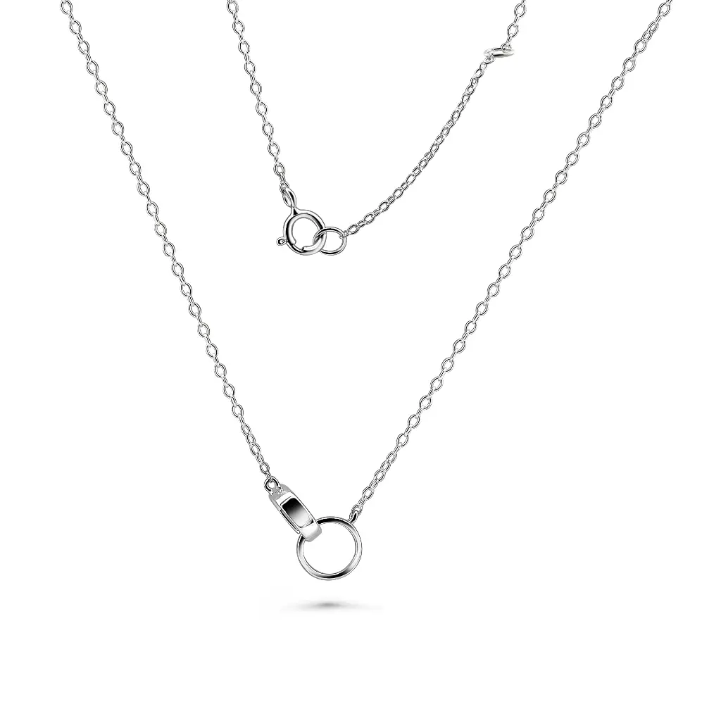 Modern Minimalist Rose Gold Necklace