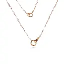 Modern Minimalist Rose Gold Necklace