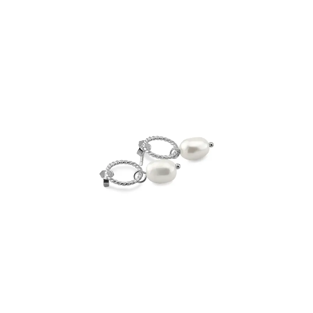 Single Pearl Stylish Earring