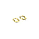Classic Yellow Gold Hoop Earrings