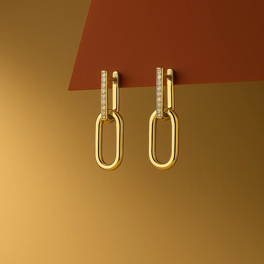 silver oblong hoop earring.webp