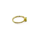 Gold Plated Peridot Ring