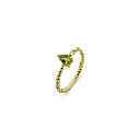Gold Plated Peridot Ring