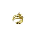 Enchanting Butterfly Ring with Amethyst and Diamond Accents