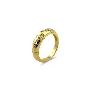 Twinkle Stacking Ring: Delicate Gold & CZ Band