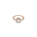 Pandora Square Sparkle Halo Ring: Romantic and Eye-Catching