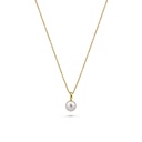 Elegant Single Pearl Pendant Necklace - A Touch of Luxury
