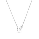 Interlocking Circles Pendant Necklace