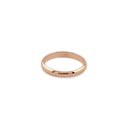 Rose Gold Plated Sterling Silver Ring - Classic and Elegant