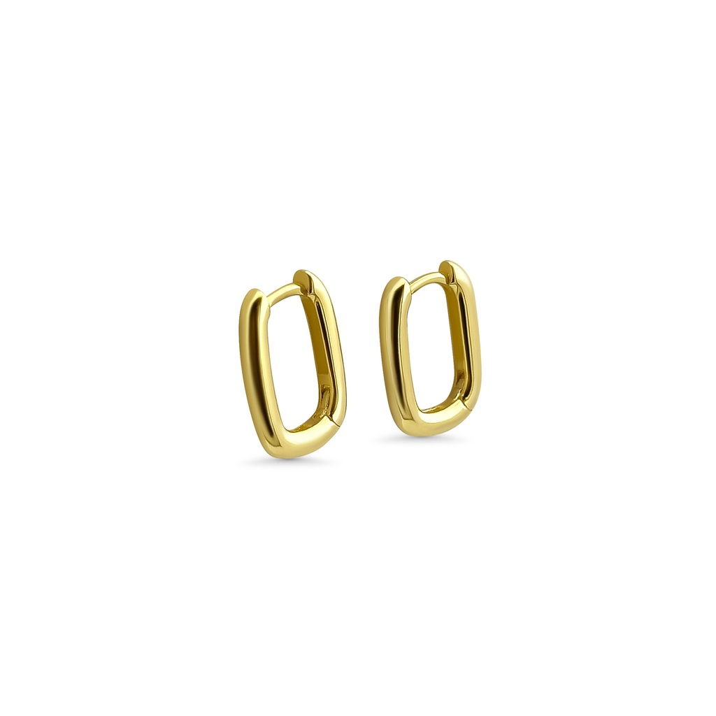 Classic Yellow Gold Hoop Earrings