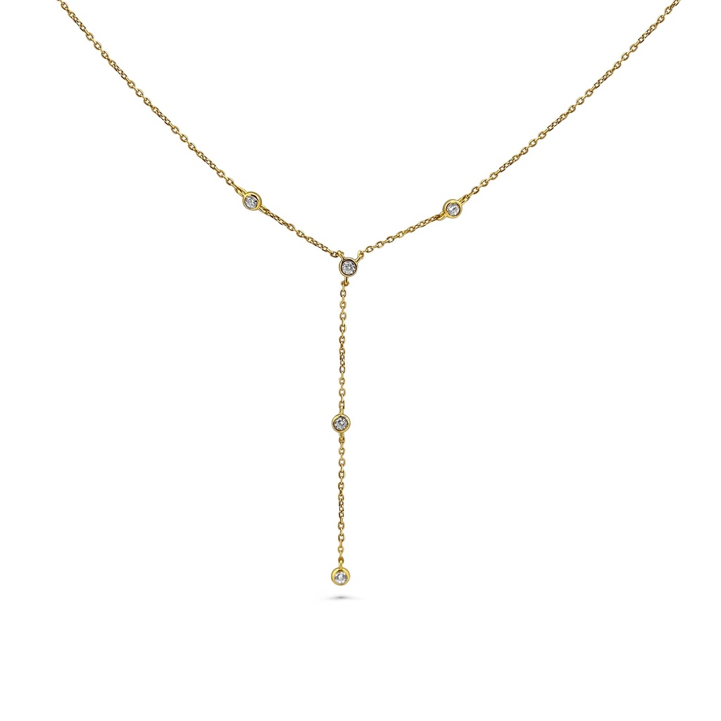 Sleek Y-Necklace Pendant - A Timeless Design