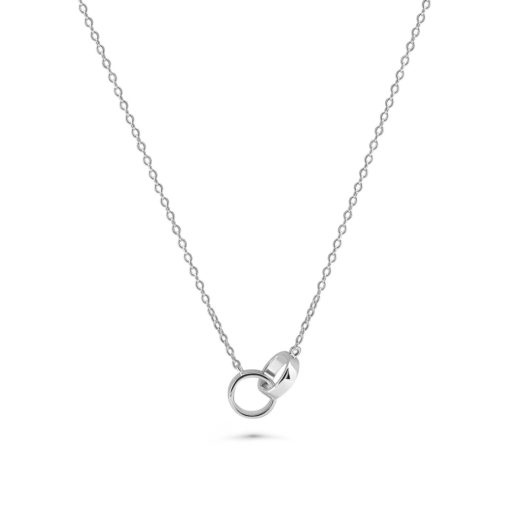 Interlocking Circles Pendant Necklace